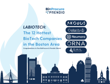 Bioprocure and Prendio clients among Labiotech’s “The Twelve Hottest Biotech Companies in the Boston area”